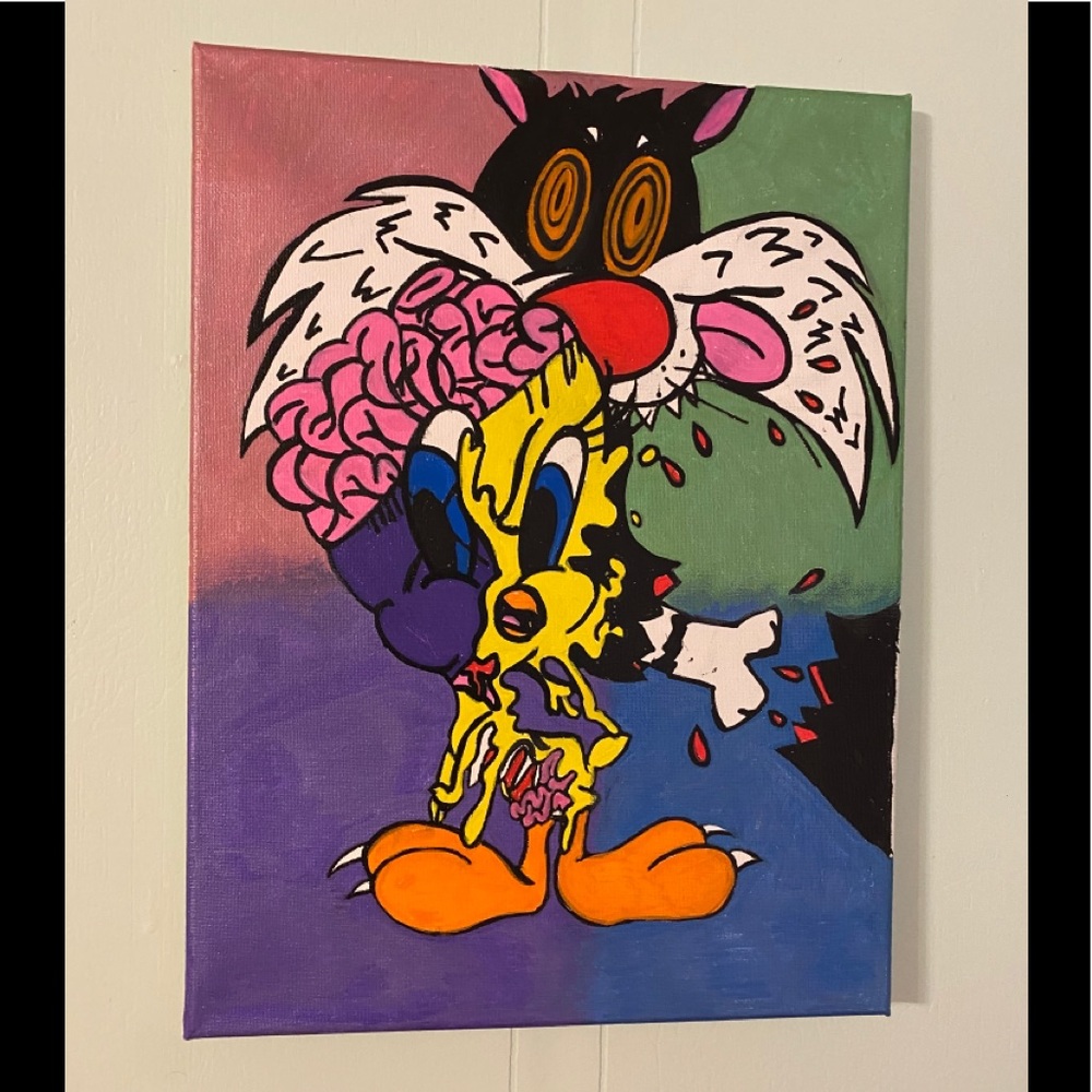 TWEETY and SYLVESTER